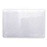 PVC kaart-hoesje Horizontaal met kleeflaag op achterzijde