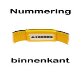 NTAG213 Event-polsband Bedrukt elastisch textiel