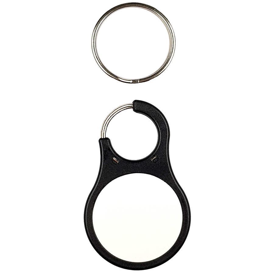 MIFARE® Classic EV1 1k Sleutelhanger Zwart Wit