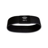 NTAG213 Event-polsband Bedrukt elastisch textiel met Volgnummer