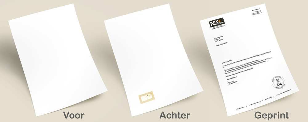 vaak Krankzinnigheid Sturen A4 Printerpapier met NFC (80 grams) - NFC-Nederland SHOP