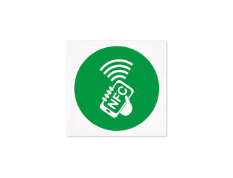 NTAG213 | Groen met NFC-logo