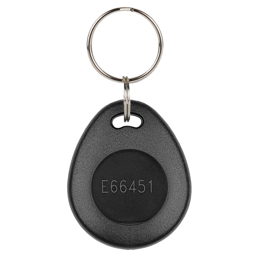 Mifare Classic EV1 1K Sleutelhanger Zwart