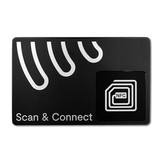 NTAG216 Connect Card Staal