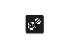 NTAG213 | Zwart met Logo