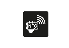 NTAG213 | Zwart met Logo