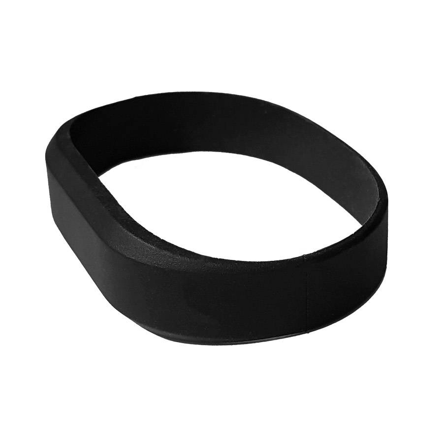 MIFARE DESFire® EV3 4K Polsband Siliconen zwart
