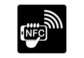 NTAG213 | Zwart met Logo