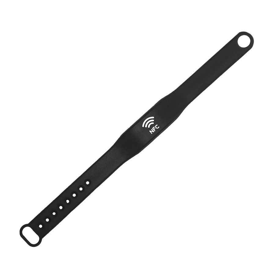 MIFARE Classic® EV1 1K NFC-polsband verstelbaar met NFC-logo