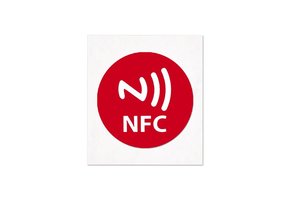 NTAG213 | Rood met Logo