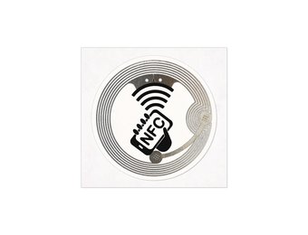 NTAG213 | Transparant met NFC-Logo