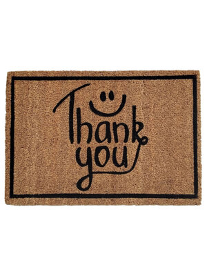 MVG Voglrieder Kokosmat 60 x 40 cm - Thank you