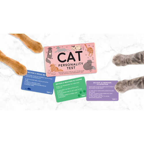 Gift Republic Gift Republic Cat: Katten Persoonlijkheidstest