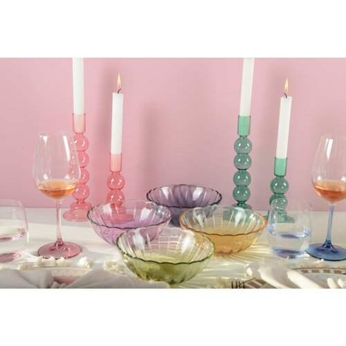 Aulica Kommen - Pastel Kleuren - Set van 4