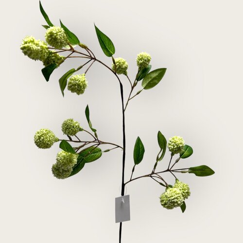QMF Kunstbloem - Passiflora - Groen/Paars