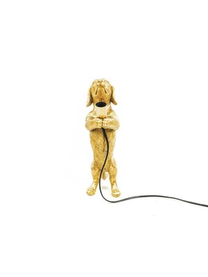 Tafellamp - Teckel - Goud