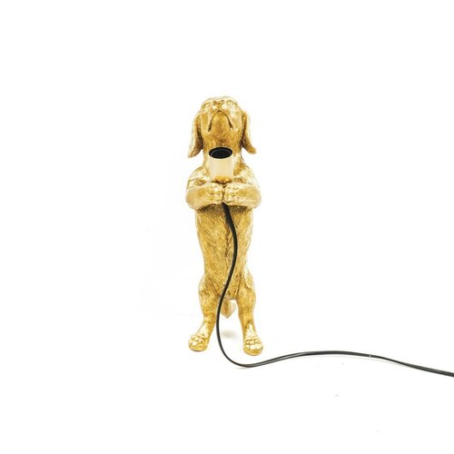 Tafellamp - Teckel - Goud
