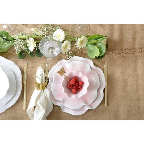 Aulica Gouden Theelepels met Vlinders - Set van 6