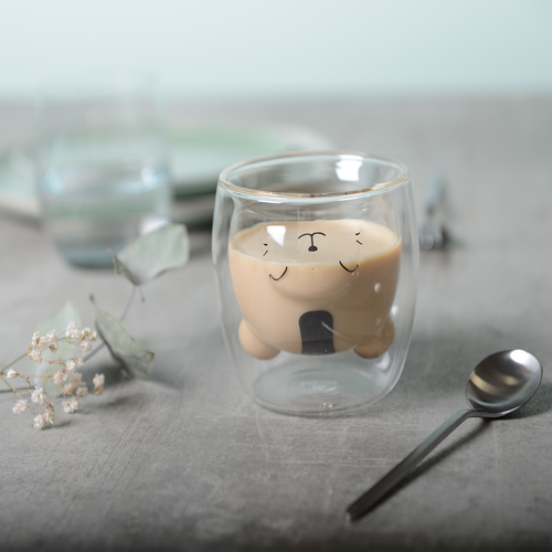 Aulica Dubbele Beren Wandbekers - Set van 2 Aulica Dubbele Beren Wandbekers - Set van 2