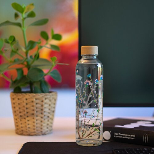 CARRY BOTTLES Glazen fles - Hanami - 0,7 L