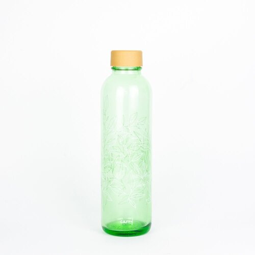 CARRY BOTTLES Glazen fles - Green Harmony - 0,7 L
