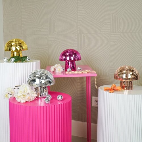 Housevitamin Paddenstoel Ornament - Roze
