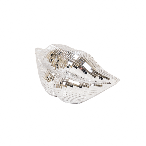 Housevitamin Disco Lips Ornament - Zilver