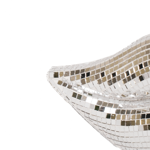 Housevitamin Disco Lips Ornament - Zilver