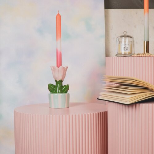 Housevitamin Kaarsenhouder - Tulp - Munt