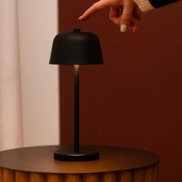 Oplaadbare tafellamp - Anton - Zwart