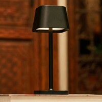 Oplaadbare tafellamp - Ava - Zwart
