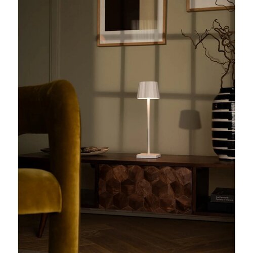 Tavellio Oplaadbare tafellamp - William - Wit