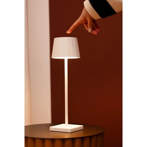 Tavellio Oplaadbare tafellamp - William - Wit