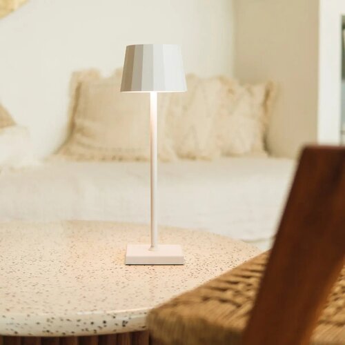 Tavellio Oplaadbare tafellamp - William - Wit