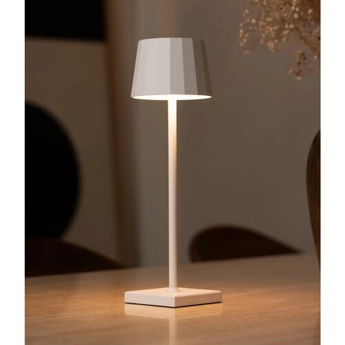Tavellio Oplaadbare tafellamp - William - Wit