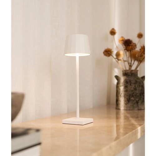 Tavellio Oplaadbare tafellamp - William - Wit