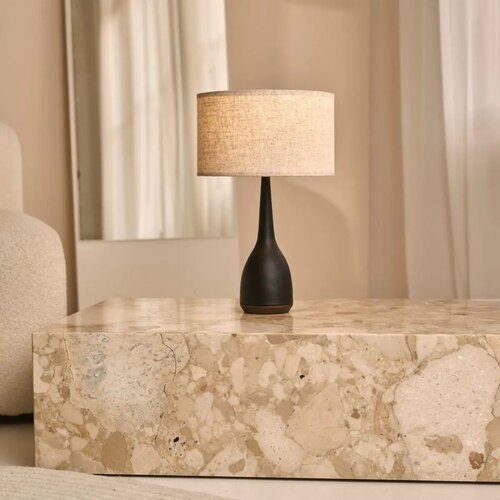 Tavellio Lamp - Jacob - Zwart/Beige