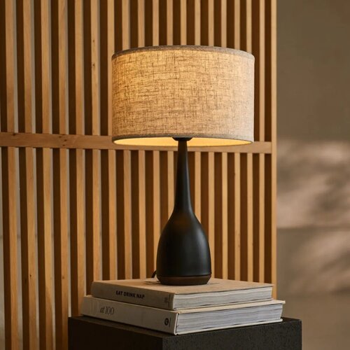 Tavellio Lamp - Jacob - Zwart/Beige