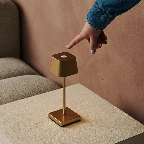 Tavellio Oplaadbare tafellamp - Sarphati - Goud