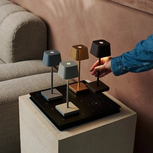 Tavellio Oplaadbare tafellamp - Sarphati - Goud