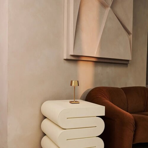 Tavellio Oplaadbare tafellamp - Sarphati - Goud