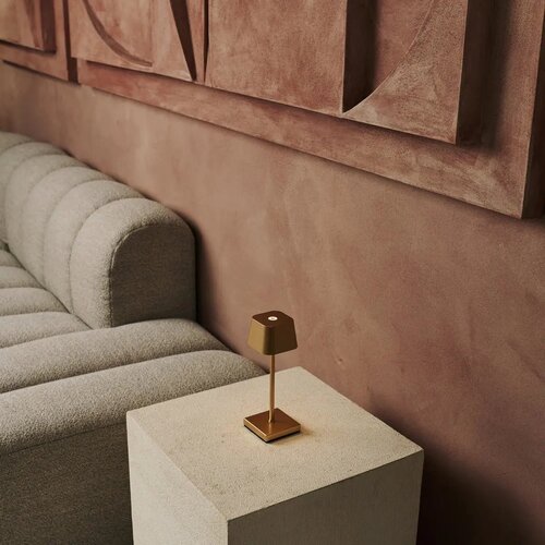 Tavellio Oplaadbare tafellamp - Sarphati - Goud