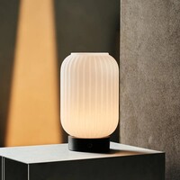 Oplaadbare tafellamp - Lilly - Donkerbruin