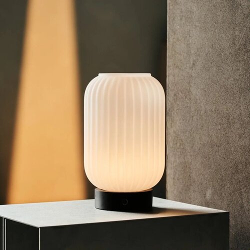 Tavellio Oplaadbare tafellamp - Lilly - Donkerbruin