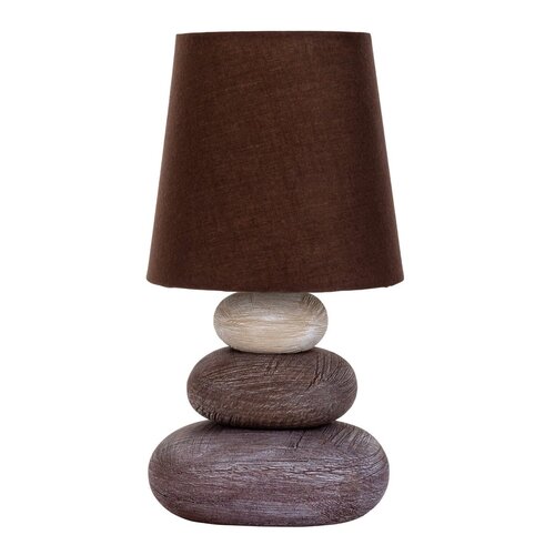 Näve Leuchten Tafellamp - Stoney - Bruin