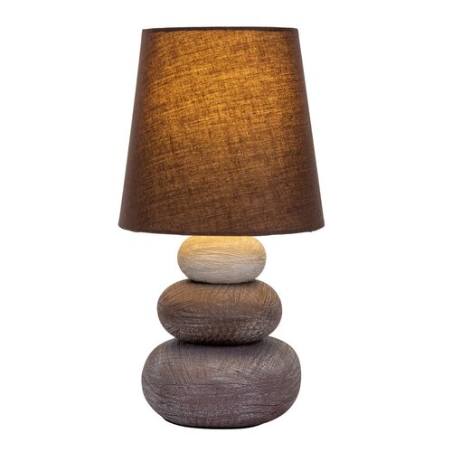Näve Leuchten Tafellamp - Stoney - Bruin