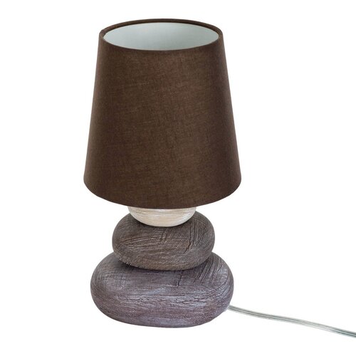 Näve Leuchten Tafellamp - Stoney - Bruin