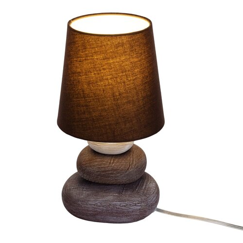 Näve Leuchten Tafellamp - Stoney - Bruin