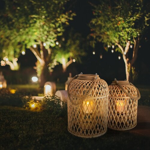 Näve Leuchten Decolicht - Korbinian Brown - incl. Solar Led Candle