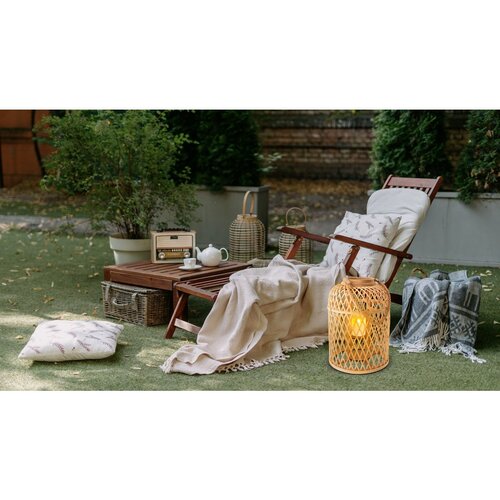 Näve Leuchten Decolicht - Korbinian Brown - incl. Solar Led Candle